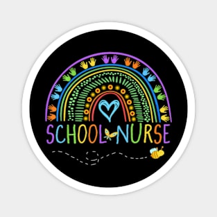 School Nurse  with Little Hands  School Nurse Magnet